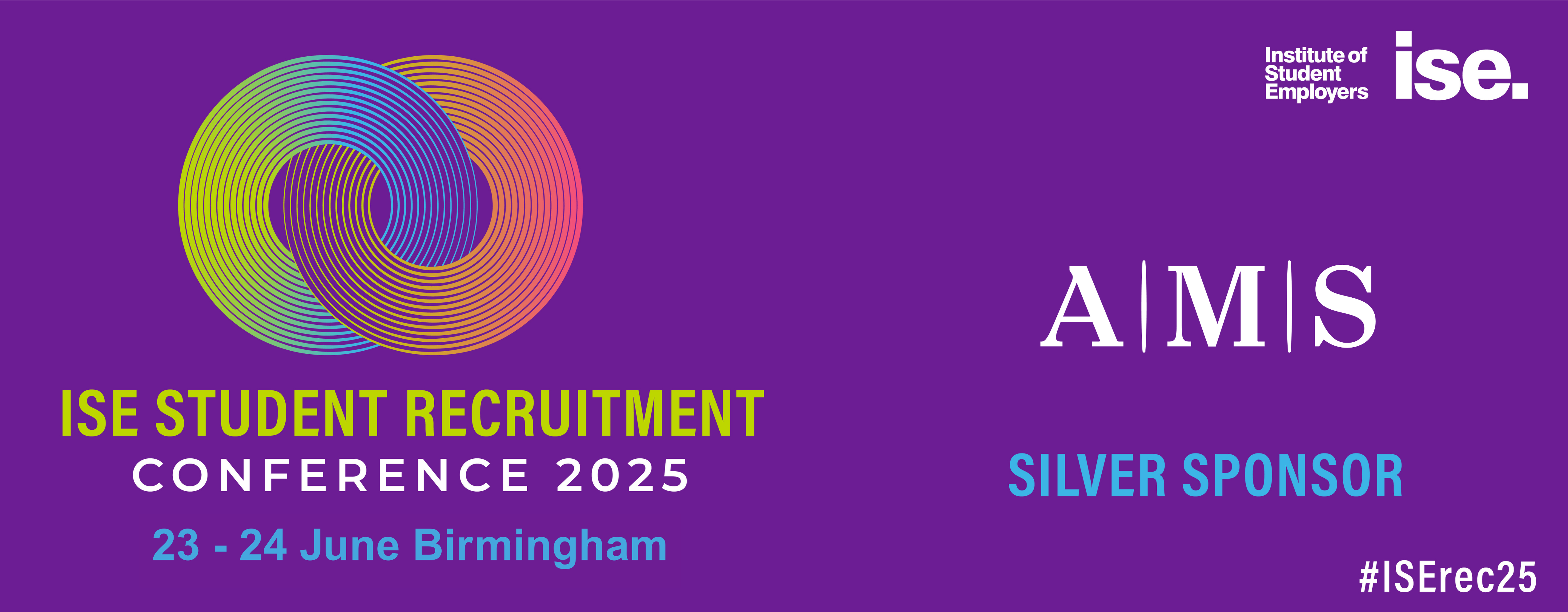 ISE student recruitment conference 25 banner new