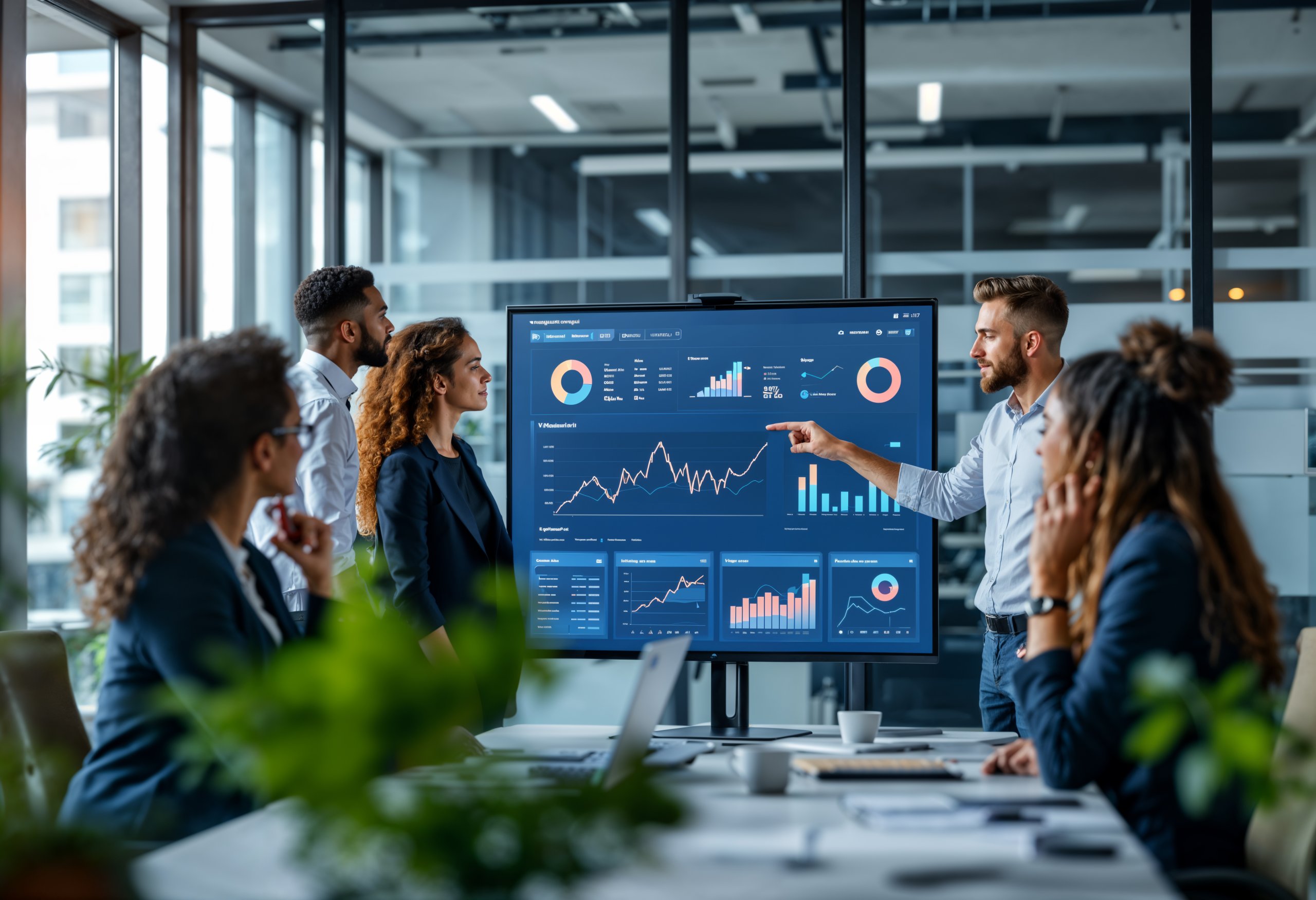 Workforce analytics visual