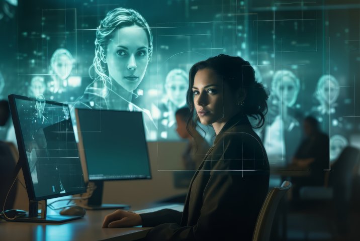 Candidate using AI search to research an employer brand and employee experiences
