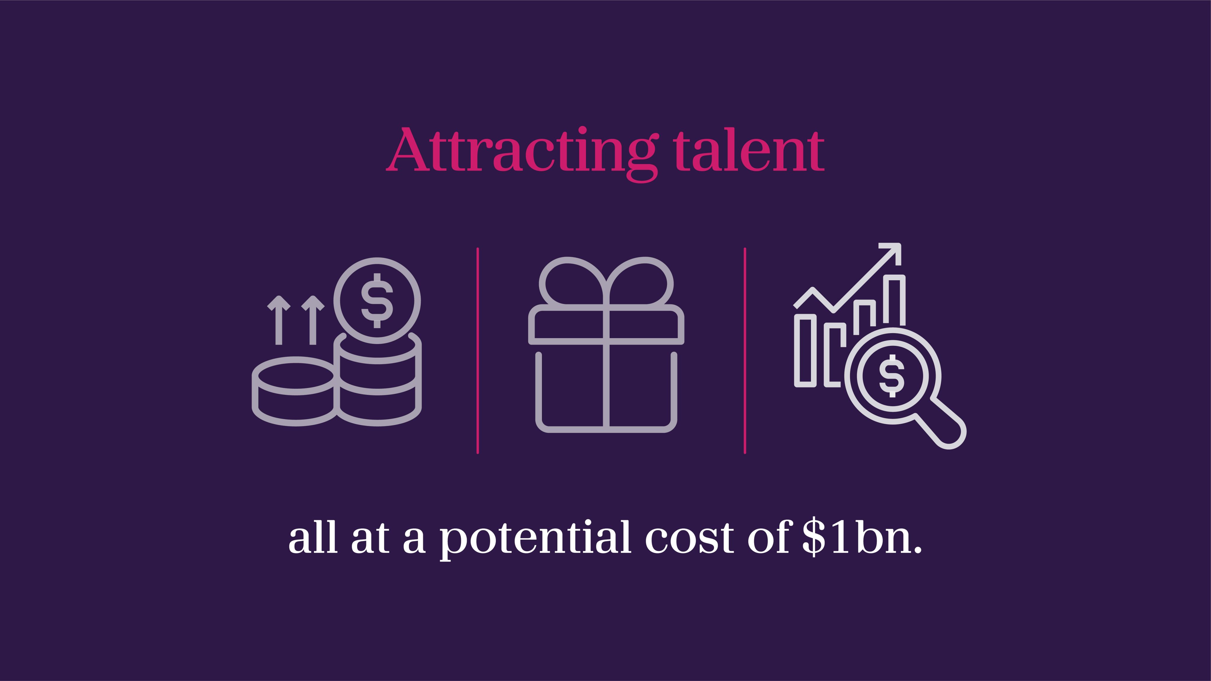 all at a potential cost of $1bn.